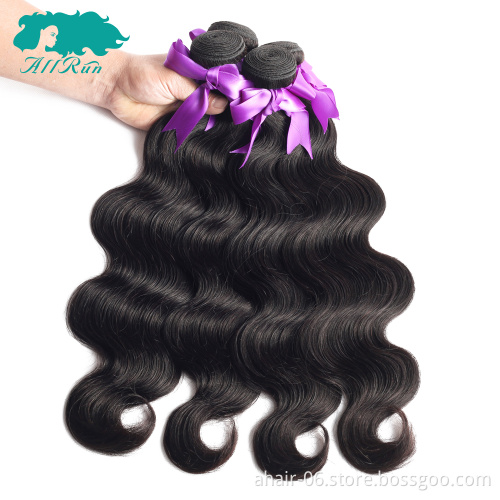 Mink brazilian virgin human hair bundles with lace frontal closure 10A grade unprocessed mink hair bundles